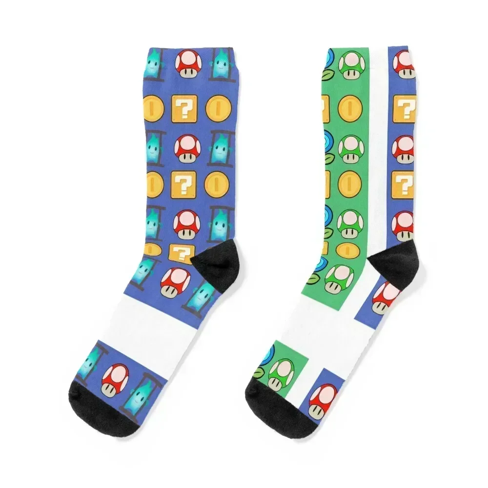 

Level Up Pattern! Socks Sports Non-slip new in's cotton Women Socks Men's