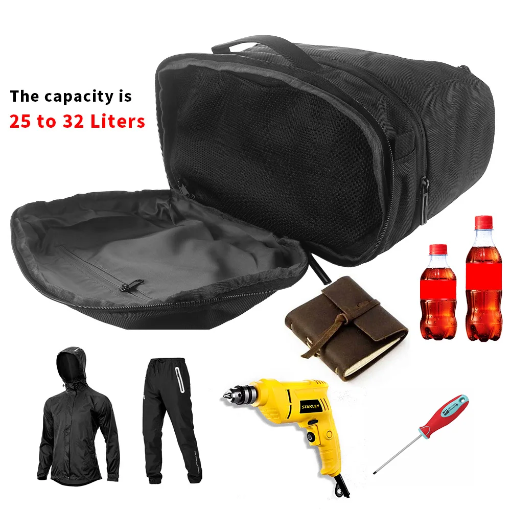 For BMW R1300GS R1300 GS R 1300 GS Motorcycle Black Expandable Luggage Bags r1300gs 2023 2024