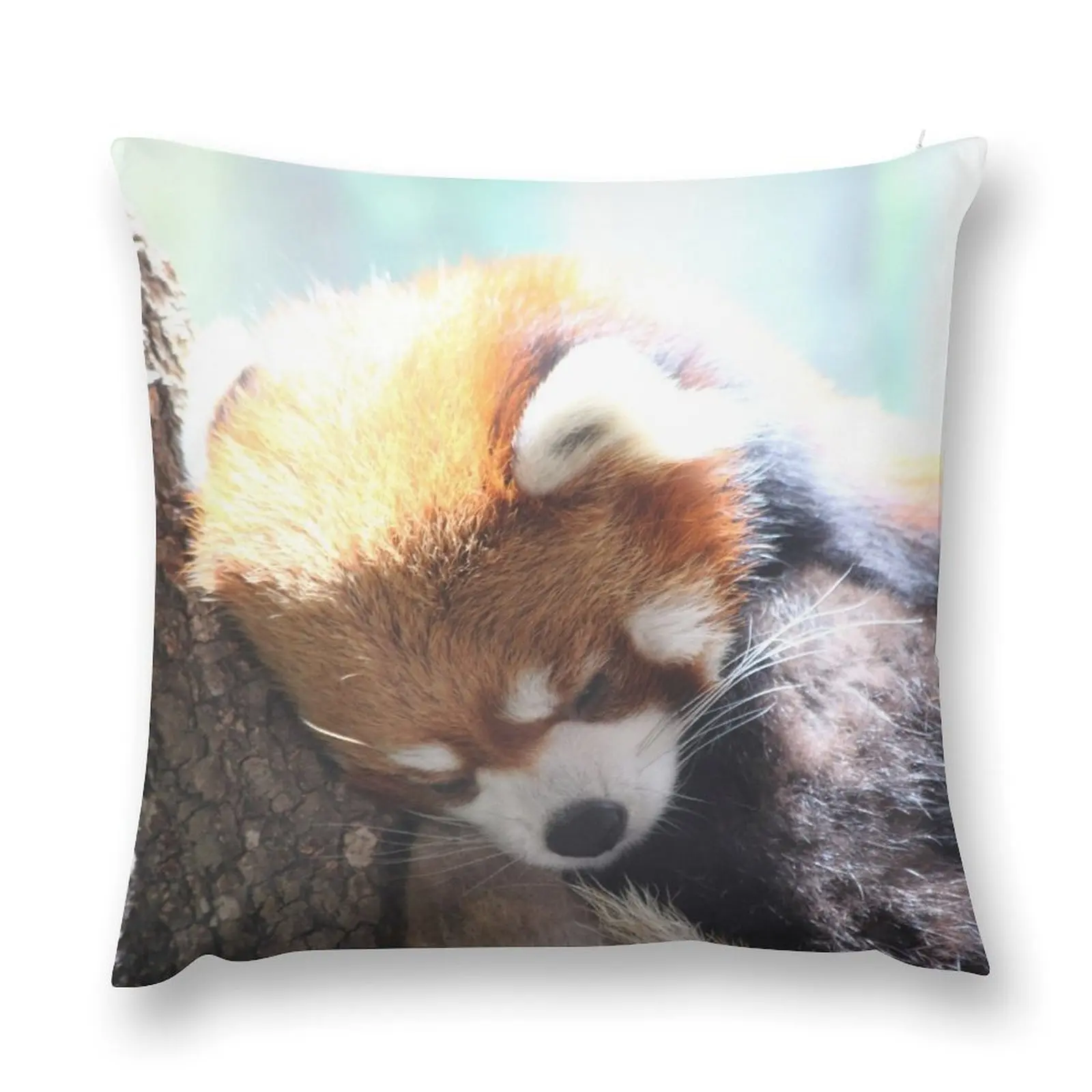 

The Red Panda Throw Pillow Pillow Case Christmas christmas supplies covers for pillows pillow