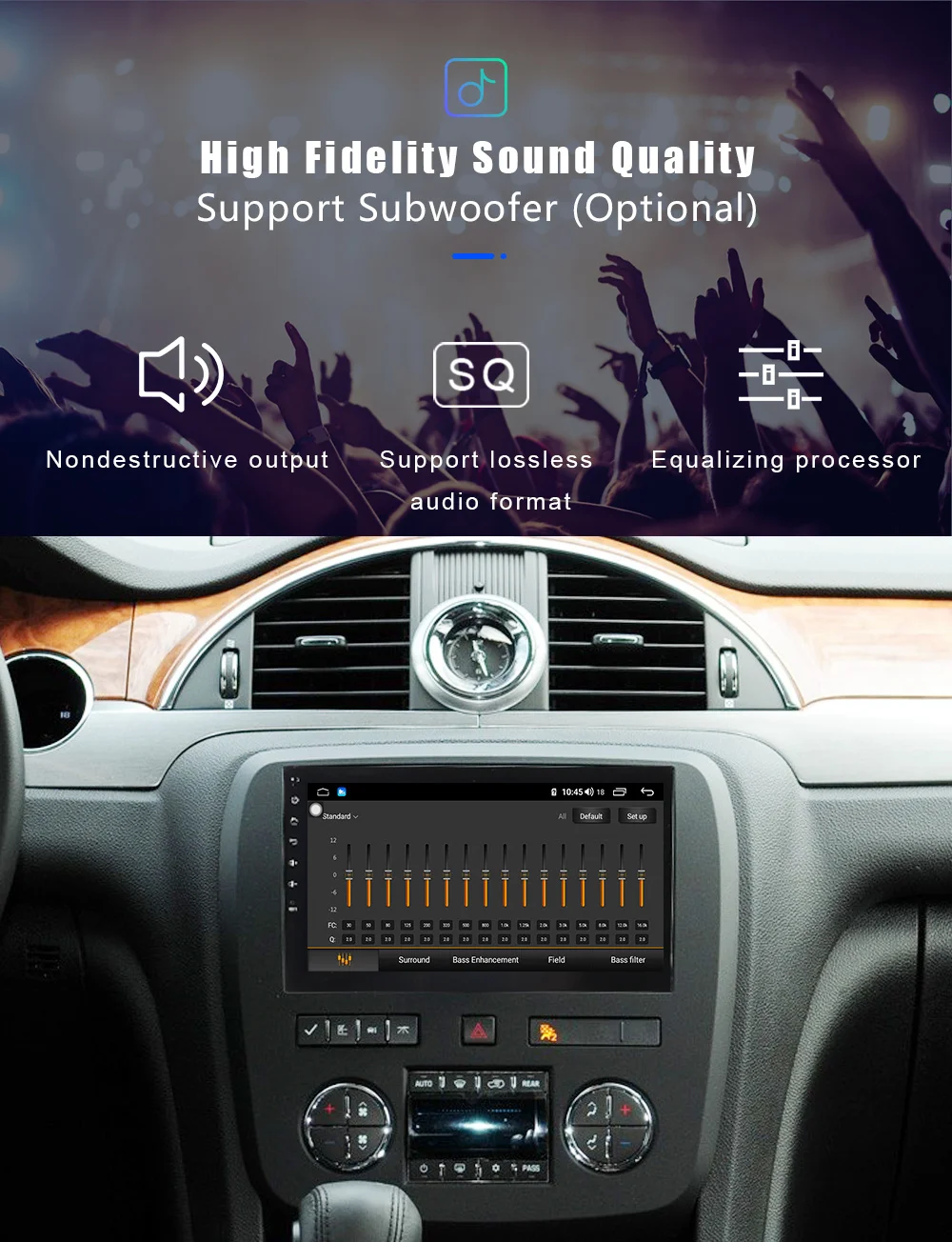 For BuIck ENCLAVE 2013 Tesla Screen Car Radio With Video Bluetooth Receiver Automotive Multimedia Players Android 11 8+256G 2DIN