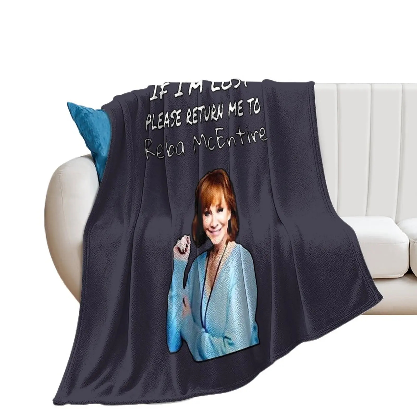 Music Vintage Reba Mcentire Gifts For Music Fan Throw Blanket Luxury Designers Decorative Throw Blankets