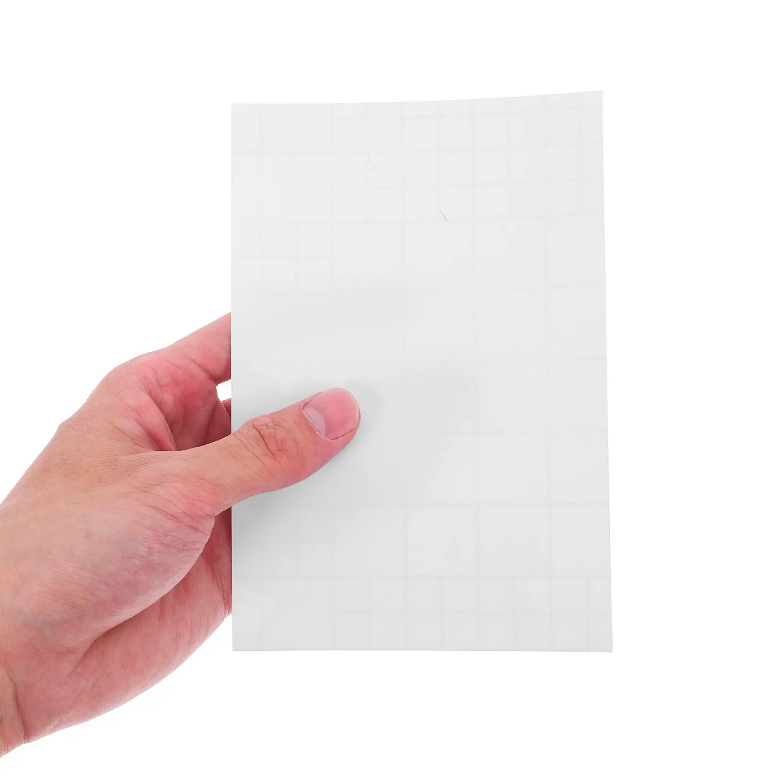 100Pcs Self Sealing Laminating Sheets Clear PVC Plastic Film Non Reflective High Transparency for Photos Documents DIY