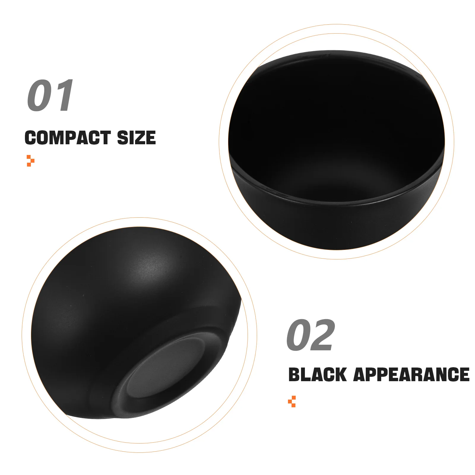 Small Shaving Bowl for Men Natural Metal Material Anti-Slip Deep Shaving Lather Bowl Multi-Use Shave Container Home Hotel Barber