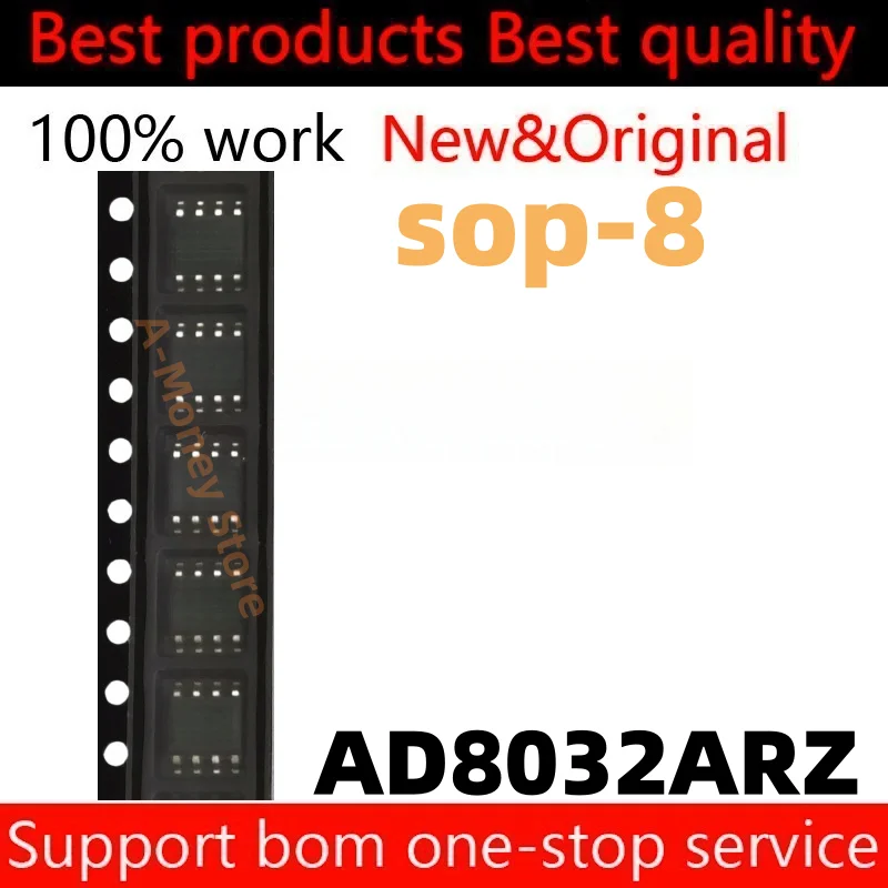 

(5pcs)AD8032 AD8032A AD8032ARZ sop-8