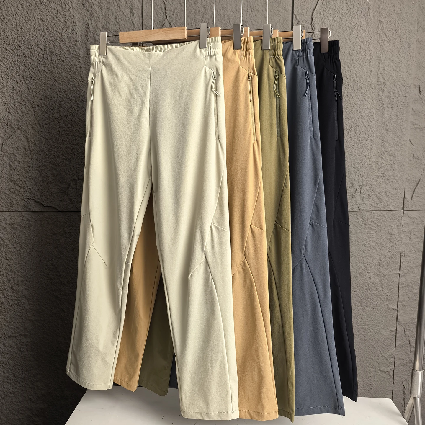 

Мужские повседневные брюки для активного отдыха: дышащие, влагоотводящие, эластичные, комфортные, быстросохнущие, прямого кроя, для спорта и отдыха