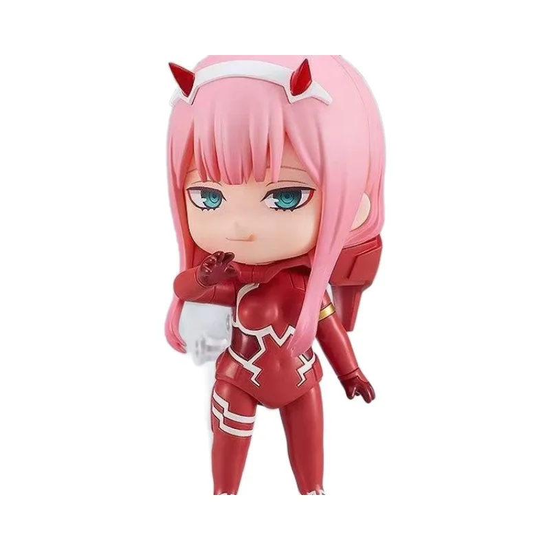 Darling in the Franxx Country Team Q-Version Nendoroid #2408 Zero Two Interchangeable Faces Articulated Figure Model Statue