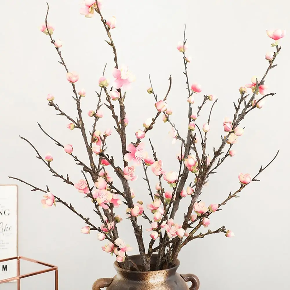 54 سنتيمتر 1 قطعة الجدول الحلي الزفاف الديكور للحزب ديكور فرع البرقوق ورد صناعي الزهور الاصطناعية زهر البرقوق #5