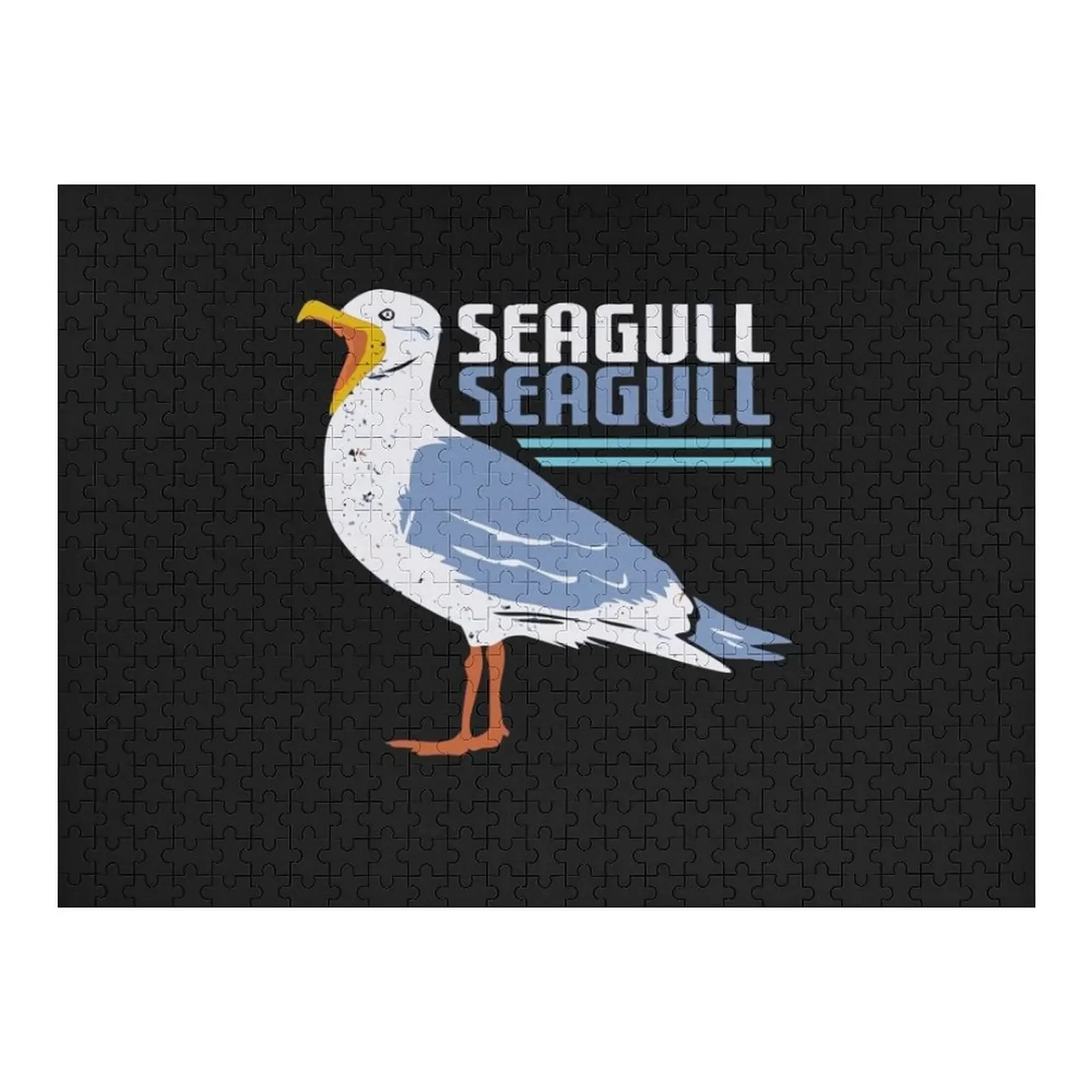 จิ๊กซอว์นกนางนวล ของขวัญเด็กแบบกำหนดเอง ของขวัญรูปภาพส่วนบุคคลสำหรับเด็ก เกมปริศนาสำหรับเด็ก