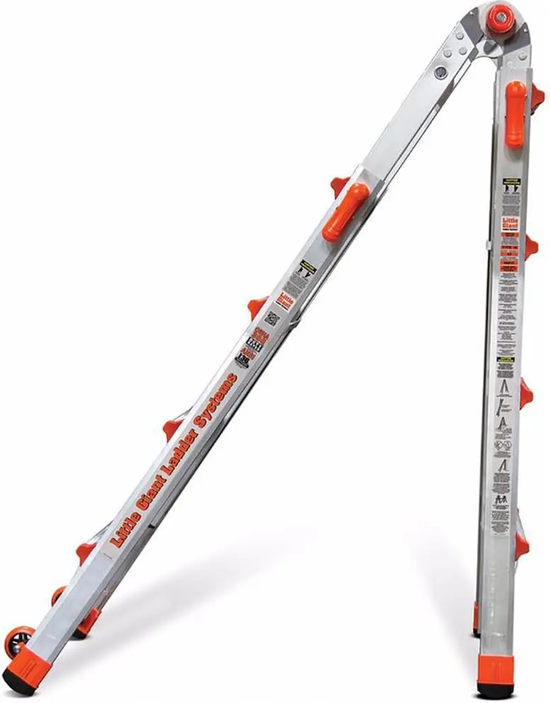 Ladder Systems, Velocity with Wheels, M22, 22 Ft, Multi-Position Ladder, Type 1A, 300 lbs Weight Rating,