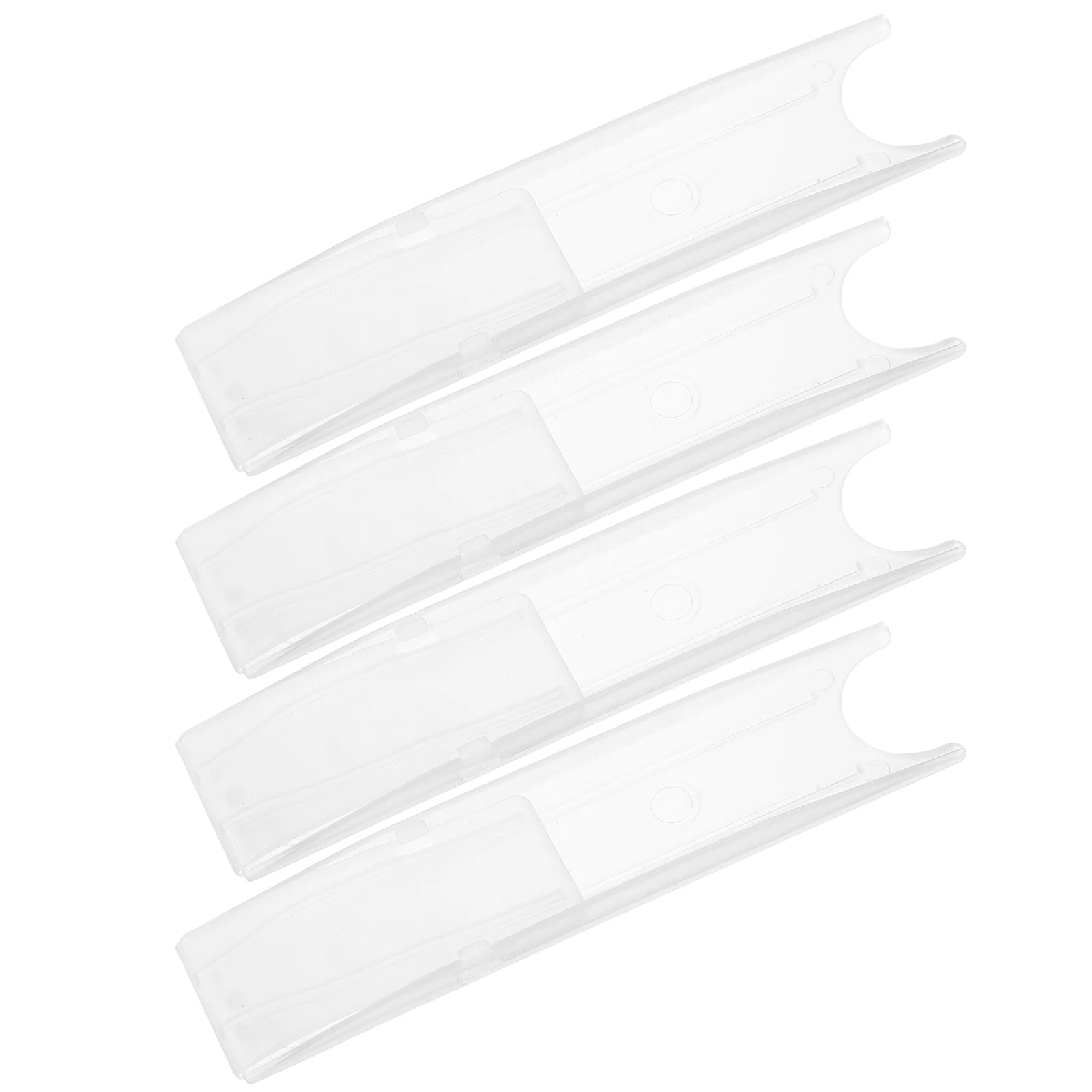 

4pcs Saxophone Case Transparent ABS Clarinet Storage Box Musical Instrument Accessories Reeds Container
