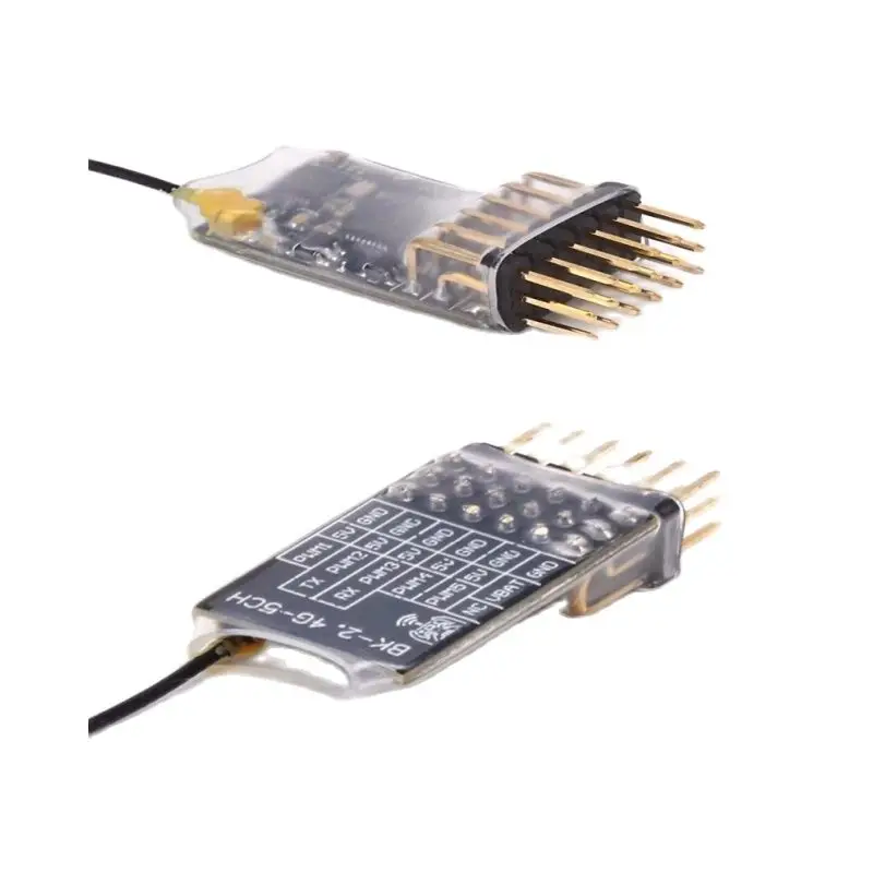 ELRS ricevitore 2.4G 5CH PWM expressrs W 2.0DBI 2.4GHZ Antenna per tubi in rame protocollo CRSF per RC FPV Drone Airplane