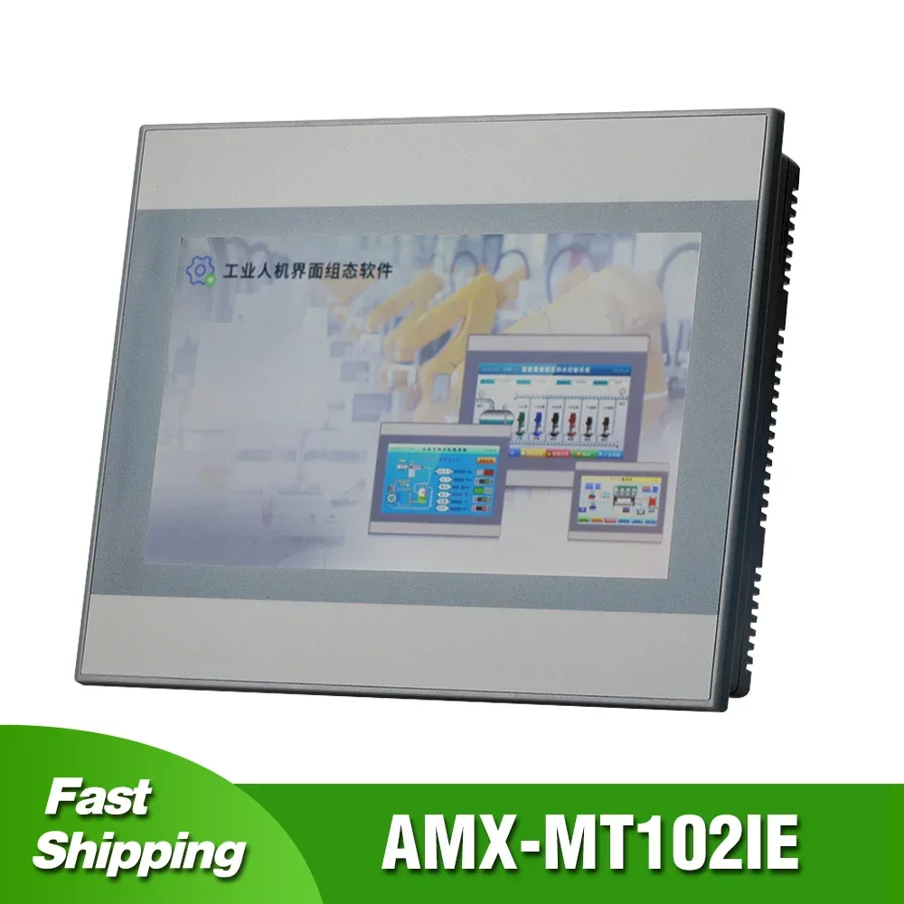 10 Inch AMX-MT102IE HMI Touch Screen Ethernet Port Touch Panel for Weinview Delta Siemens Samkoon Mitsubishi Xinjie PLC