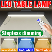 Led Table Lamp USB Night Light Bedroom Lamp Bedside Table Mood Lights Room Decor Kid Portable With Remote Control Birthday Gift