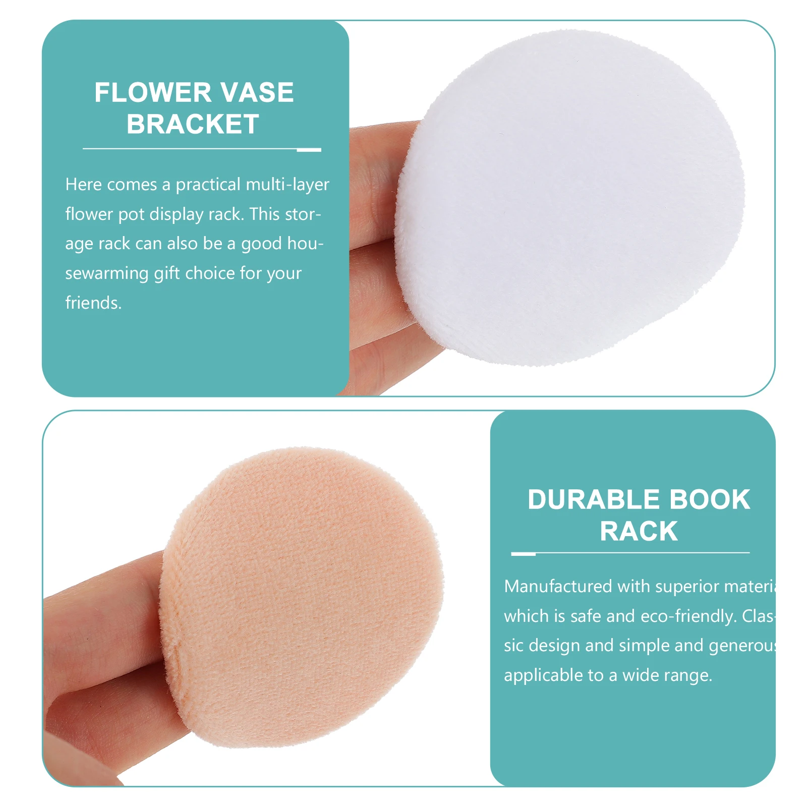 

20Pcs Round Loose Powder Puff Cotton Makeup Puff Cushion for Face Foundation Concealer Makeup Cushion