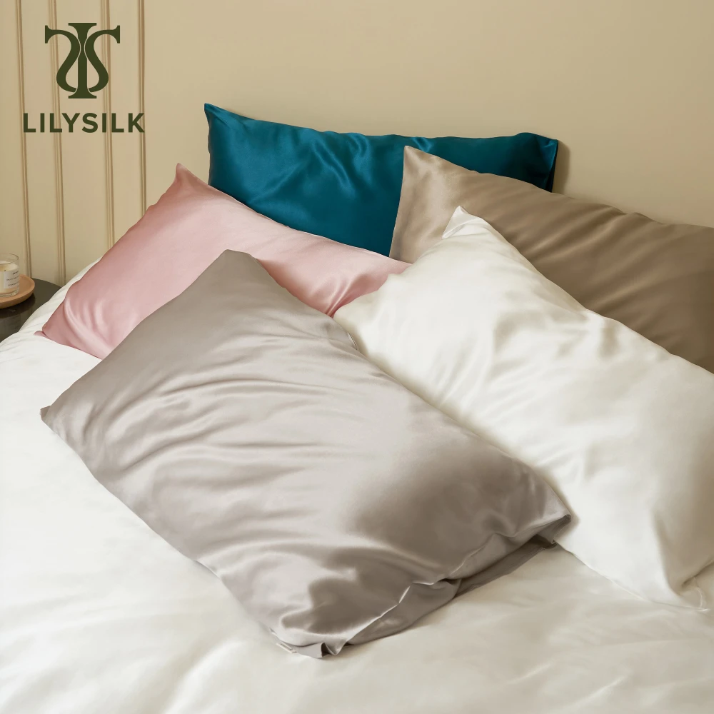 

Наволочка LILYSILK из 100% тутового шелка, 19 мм, домашний текстильный чехол для подушки для лучшего сна и ухода за волосами