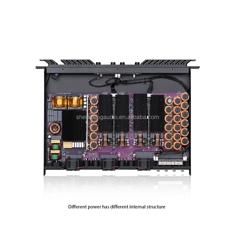 Hot Selling Class D DP408 High Quality Audio Power Amplifier Professional 4*800W Suitable for Stage Use High Power Amplifier