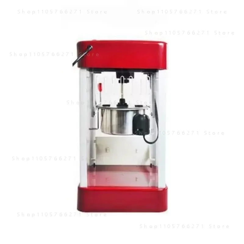 for Mini Popcorn Machine Small Electric Corn Popper Home Commercial Kettle Type Oil Sugar Adding Support Butter Maker