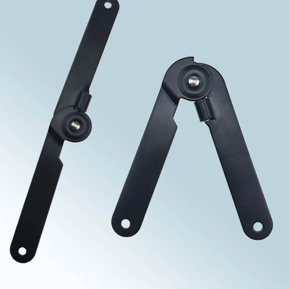 

4pcs Two Fold Support Thickened Practical Pull Rod Spring For Cabinet Support Hinge Furniture Pull Rod Two Fold Hinge