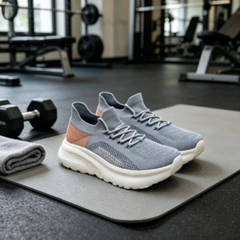 

Summer New Couple Sports Shoes Breathable Comfortable Mesh Footwear, Large Size Wide Toe Sock Shoes, Soft Sole Anti-Slip Durable