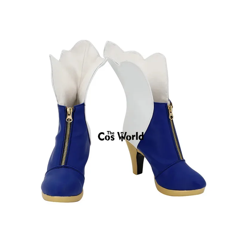 

Virtual YouTuber Vtuber Hololive Ouro Kronii Customize Anime Cosplay High Heels Shoes Boots