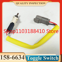 Toggle Switch Assembly 158-6634 1586634 for Engine C7 C-9 C13 C18 Excavator 325D 330D 345C 385C M325D