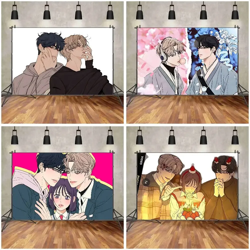 عملية الحب الحقيقي الديكور خلفية التصوير الفوتوغرافي حفلة غرفة نوم غرفة المعيشة الديكور اطلاق النار خلفية القماش نسيج العلم