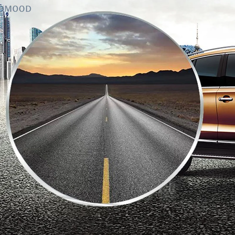 Car 360 Degree Adjustable HD Rearview Convex Mirror For Car Reverse Wide Angle Vehicle Blind Spot Mirror