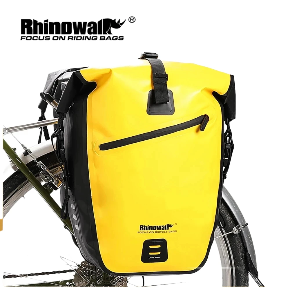 

Rhinowalk Waterproof Bike Bag Travel Cycling Bag 20L/27L Bike Rack Rear Seat Luggage Bag Basket Bike Bag and Side Bag