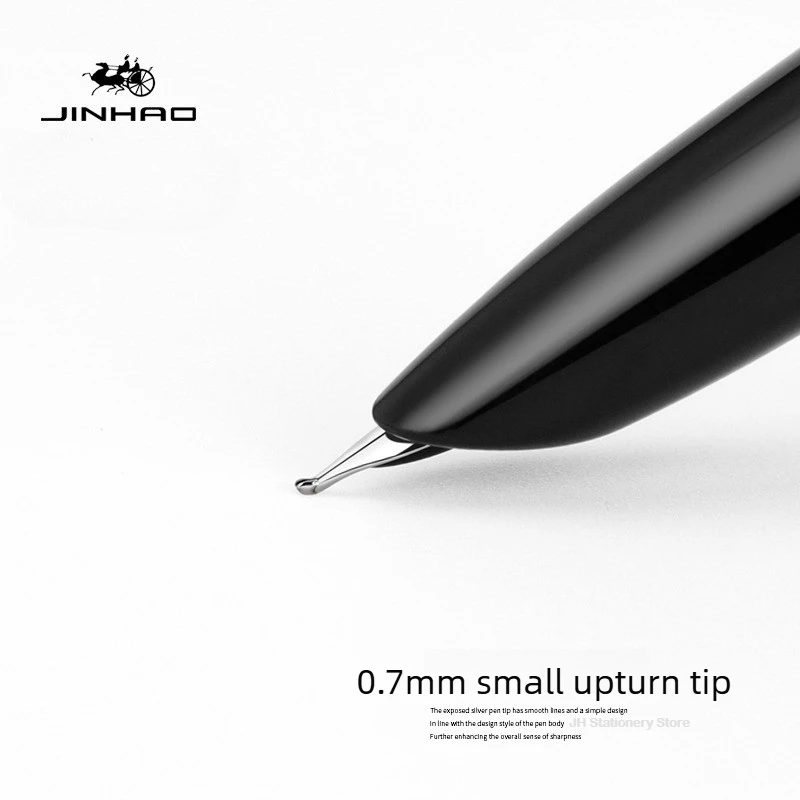 JINHAO 59 만년필 EF F 후드형 펜촉 만년필 고급스럽고 우아한 펜 필기용 PK 80 학교 사무용품 문구류 썸네일 4