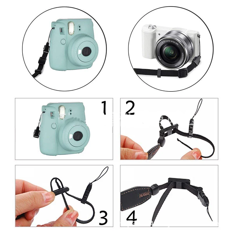 Camera Strap The Safety Buckle Design For DSLR Camera