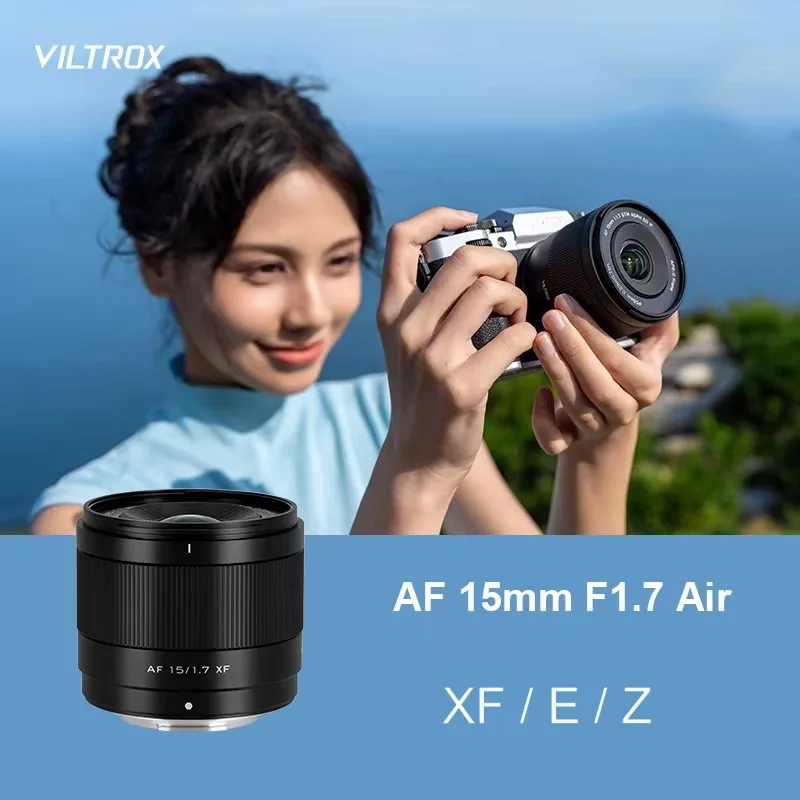 

Широкоугольный объектив Viltrox AF 15mm F1.7 Air для Sony A6700 ZV-E10ii, Fujifilm XT4 XT5 XM5 XT50 XM50, Nikon Z30 Z50 Z5ii Zfc
