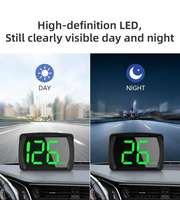Car GPS HUD Head Up Display Universal Digital Speedometer Projector Km/H Big Font Speed Meter Displayer Auto Electronic Part