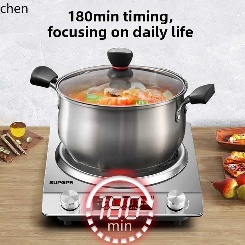

HTT new concave induction cooker special high-power 3500W battery stove for wok