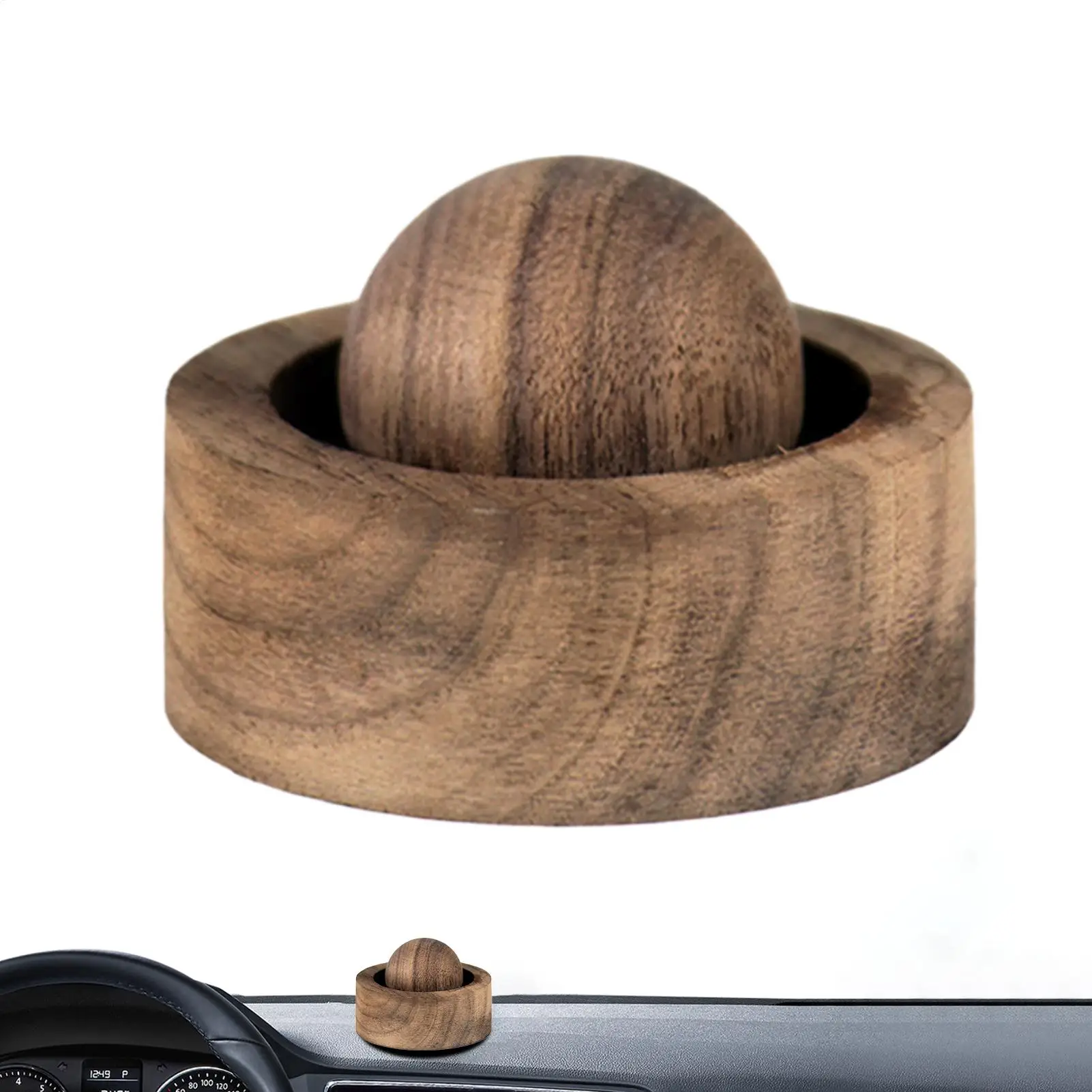 Holz-Duftdiffusoren für Zuhause Natürliche Duftverteilung Auto-Deko Diffusor für Raum Schlafzimmer Duft Luftreinigung