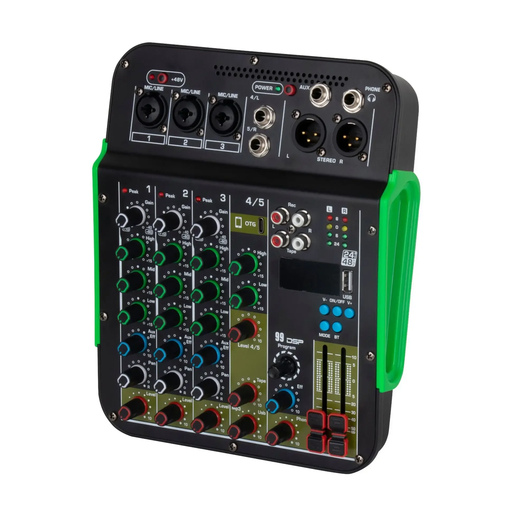 Ten items TLF Xtuga  MG7 Professional KTV Recording Studio o Console Mixer 99 Built-In DSP Digital Effects with Reverberatio