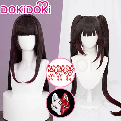 Парик Sparxie для косплея Honkai: Star Rail, Hanabi Sparkle SP Boss