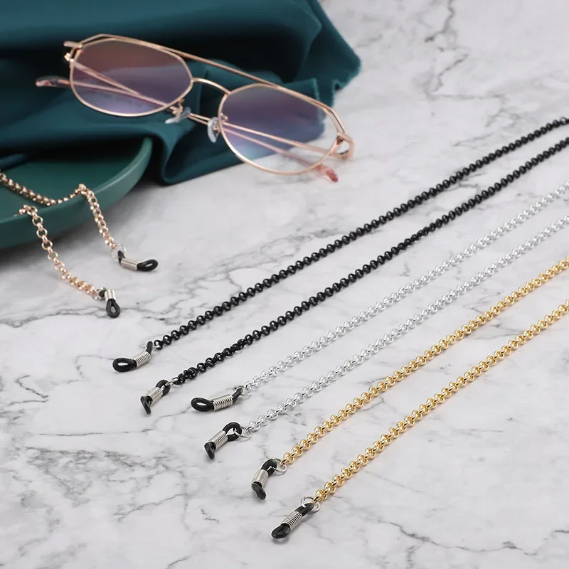 Sunglasses Mask Chains Women Bead Hanging Neck Glasses Rope Retro Pearl Glasses Chain Presbyopic Myopic Glasses Chain Lanyard