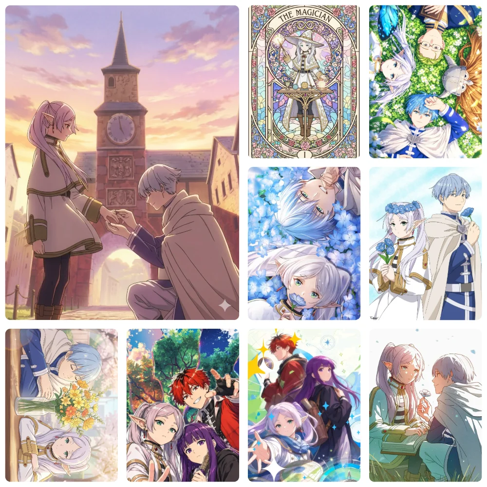 Photo Mosaic Print - ชุดงานประดิษฐ์ภาพเพชรลายฟรีเรน จากเรื่อง Beyond Journey's End, งานศิลปะแบบทำเองได้,