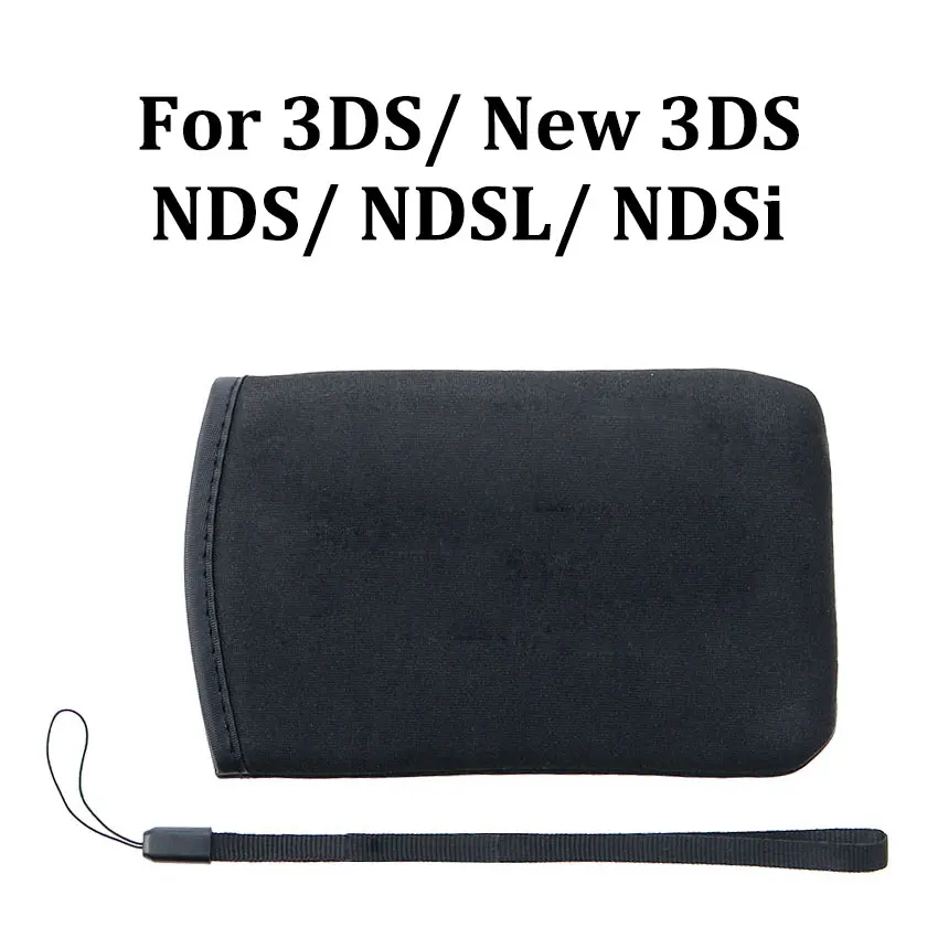 JCD Soft Screen Protective Pouch Case Carrying Storage Bag For PSP GO PSV 1000 2000 3000 For NS Switch Lite New 3DS NDS NDSL