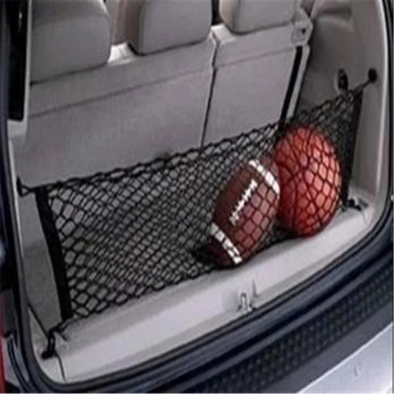 Envelope Trunk Cargo Net For JEEP GRAND CHEROKEE Car Boot Trunk Net Mesh Elastic Nylon Rear Back Cargo Trunk Storage Organizer