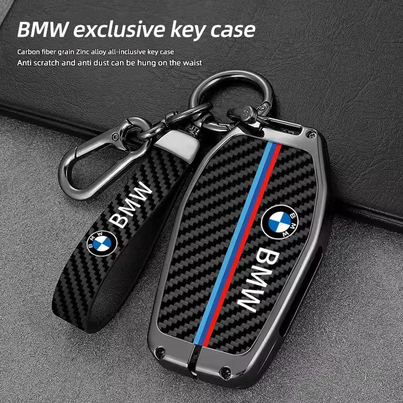 Car Key Case Cover Bag For Bmw 1 3 5 7 Series X1 X3 X5 X6 X7 F30 G20 F34 F31 G30 G01 F15 G05 I3 M4 Series Keychain Accesories