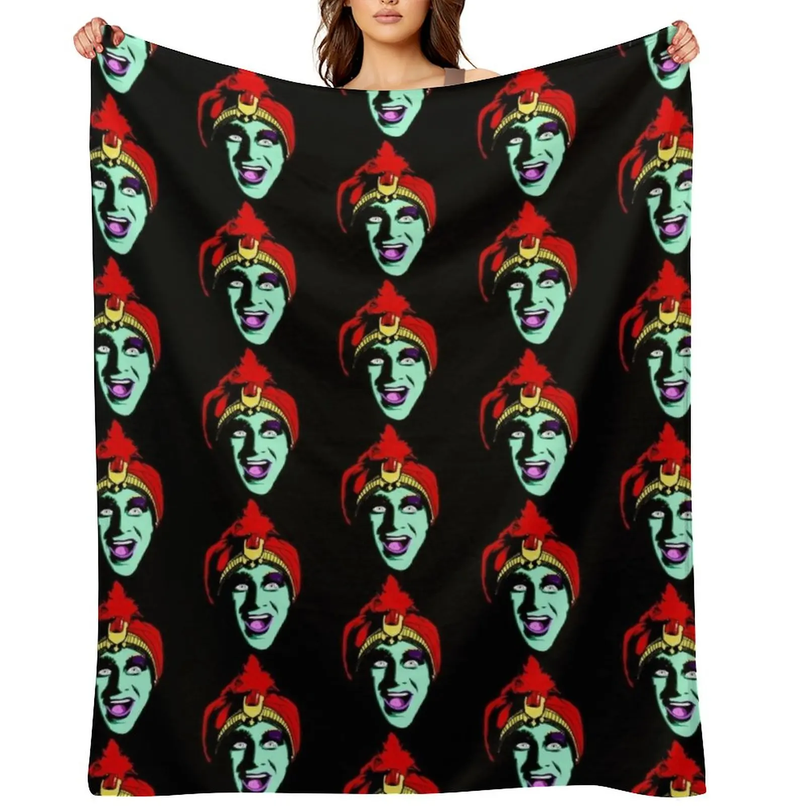 

pee-wees-playhouse, 80s, jambi, peewee, pee wee herman, pee wees big adventure Throw Blanket Travel Luxury Thicken Blankets