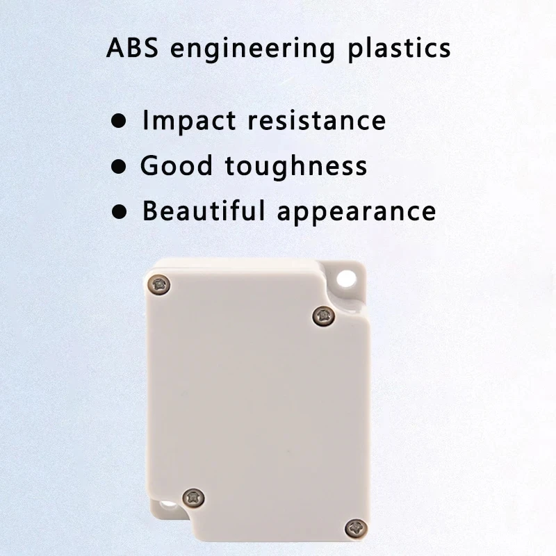 Caja de conexiones de plástico para exteriores, bloque de terminales, línea de distribución de alambre roscado, sellada, resistente al agua IP66,