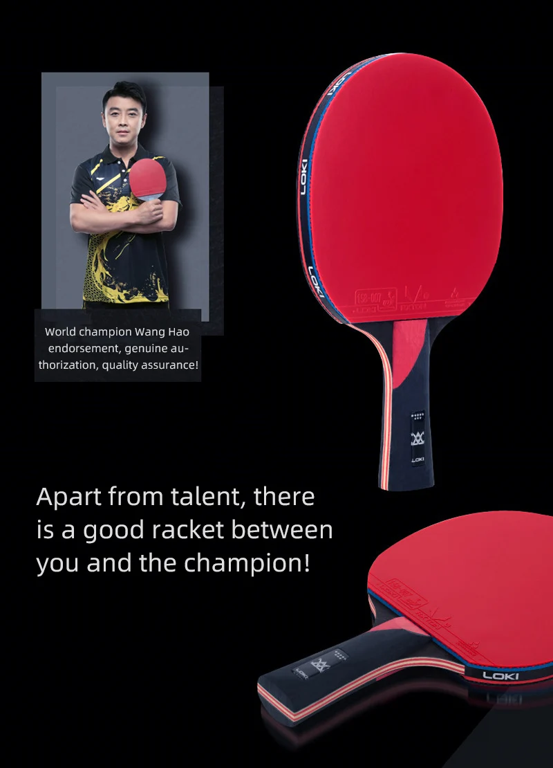Racchetta Da Ping Pong 5 Stelle Professionale - Performance Pro Racchetta Da Ping Pong 5 Stelle Professionale - Performance Pro