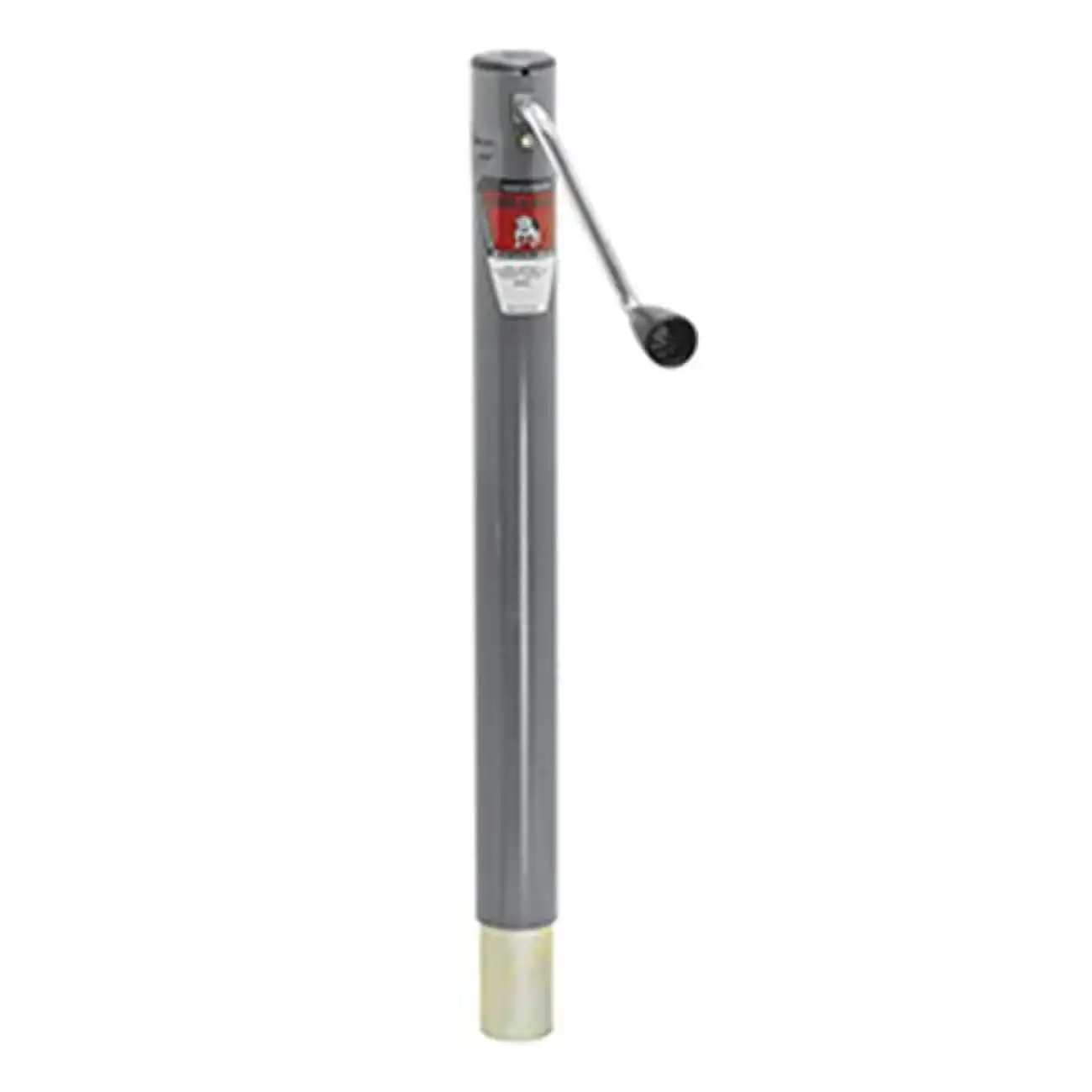 

150152 Round Trailer Jack, No Mount, 2,000 lbs. Lift Capacity, Sidewind, Weld-On, 15 Inch Travel
