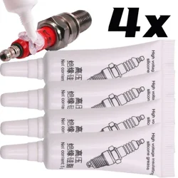 4-1pcs Waterproof Silicone Lubricant Grease Lithium Oil High Voltage Insulating Brake Marine Grease for Spark Plugs Car Bearing