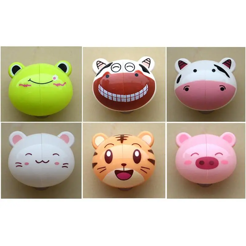 creative cartoon cute animal Toothbrush Holders Flexible Durable Washable And Soft Toothbrush Rack accessories For Baby Use