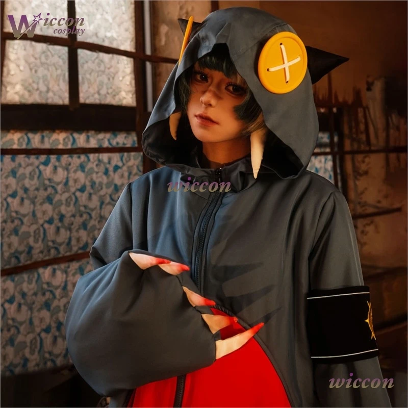XS-3XL Gachiakuta Anime Guita Cosplay Costume Wig Role-playing Top Jumpsuit Halloween Carnival Theme Party Dress Up view 5