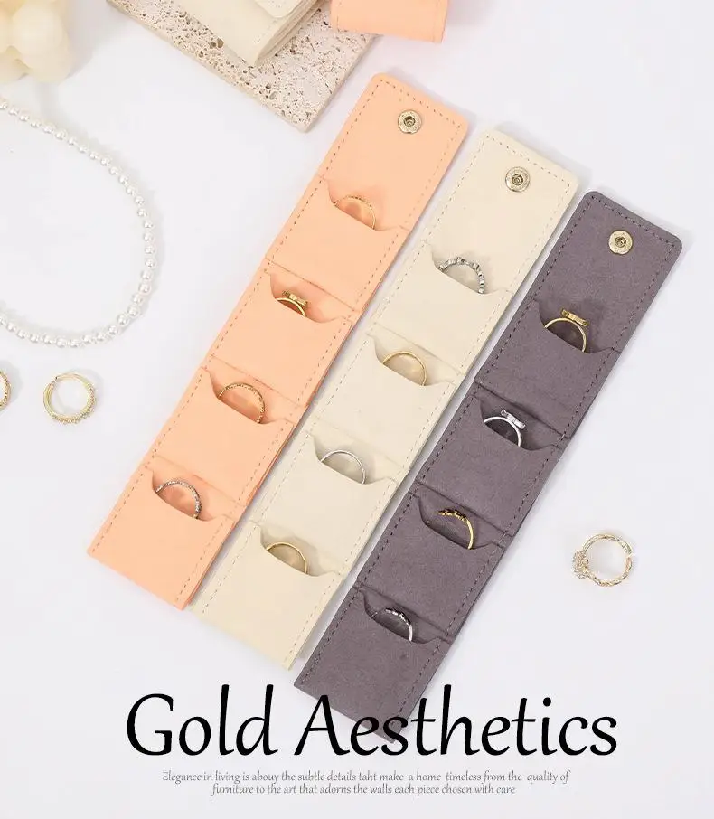 4-komorowa torba do przechowywania biżuterii, przenośna mini torebka na biżuterię, organizer na kolczyki i naszyjniki, podróżne etui do przechowywania biżuterii