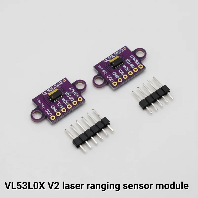 VL53L0X Time-of-Flight (ToF) Laser Ranging Sensor Breakout 940nm GY-VL53L0XV2 Laser Distance Module I2C IIC 3.3V/5V for arduino